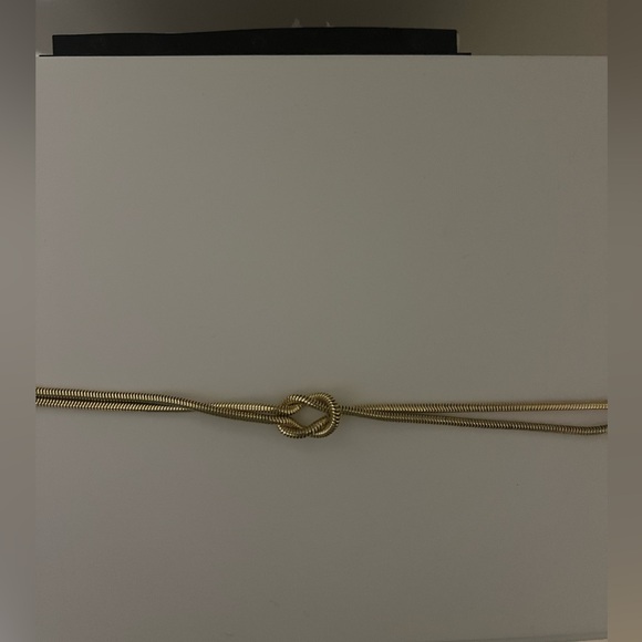 Kendra Scott gold knot necklace - Picture 2 of 4